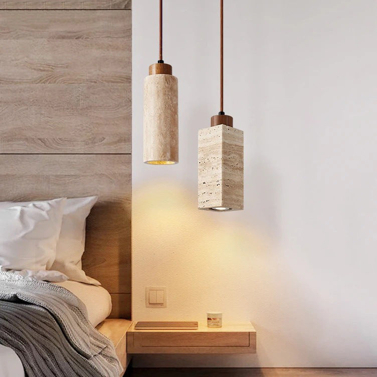 Scandinavian Travertine Pendant Lamp