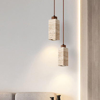 Scandinavian Travertine Pendant Lamp