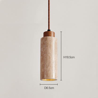 Scandinavian Travertine Pendant Lamp