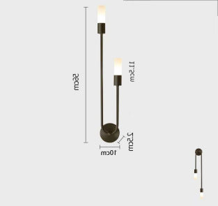 Scandinavian U-Shaped Wall Lamp