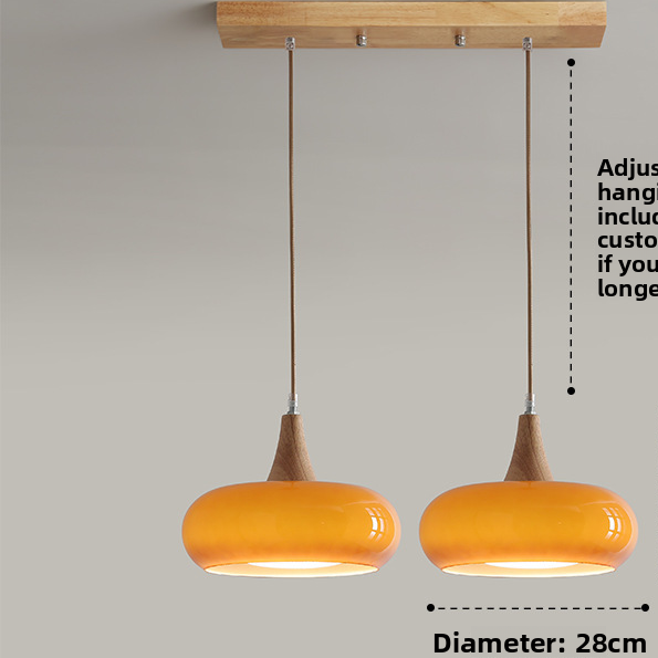 Scandinavian Wood Pendant Ceiling Light