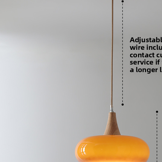 Scandinavian Wood Pendant Ceiling Light