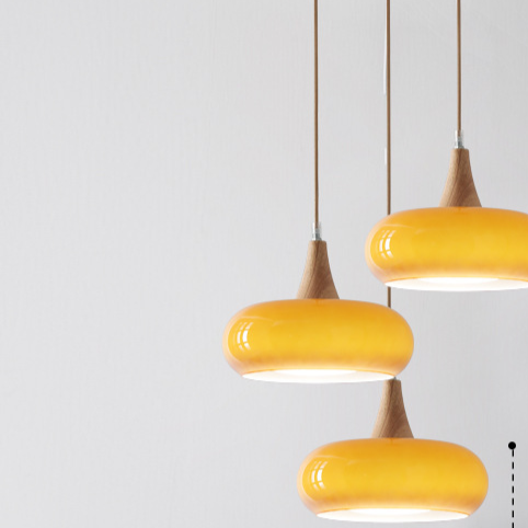 Scandinavian Wood Pendant Ceiling Light