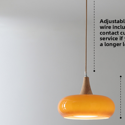 Scandinavian Wood Pendant Ceiling Light