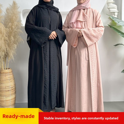 Scarf Inner Skirt Long Robe e Dress