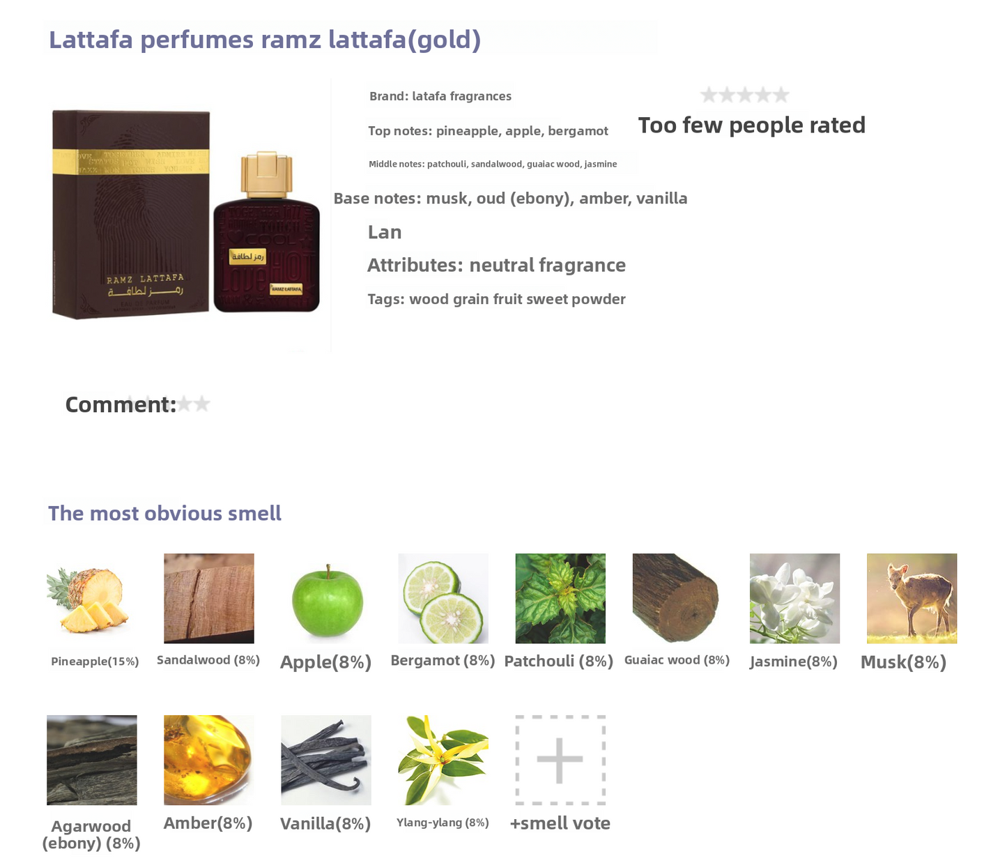 Scent Sample
