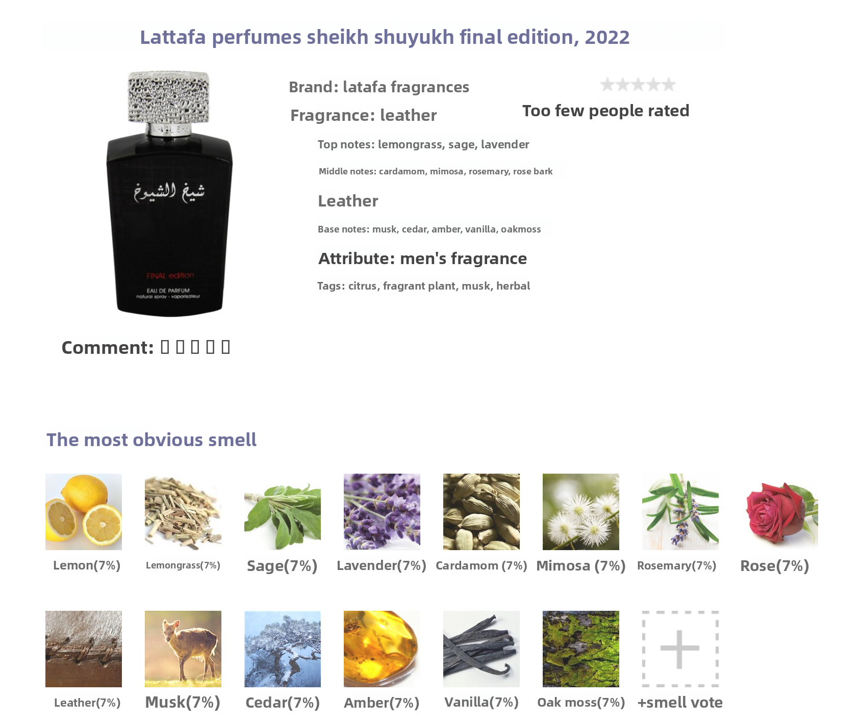 Scent Sample