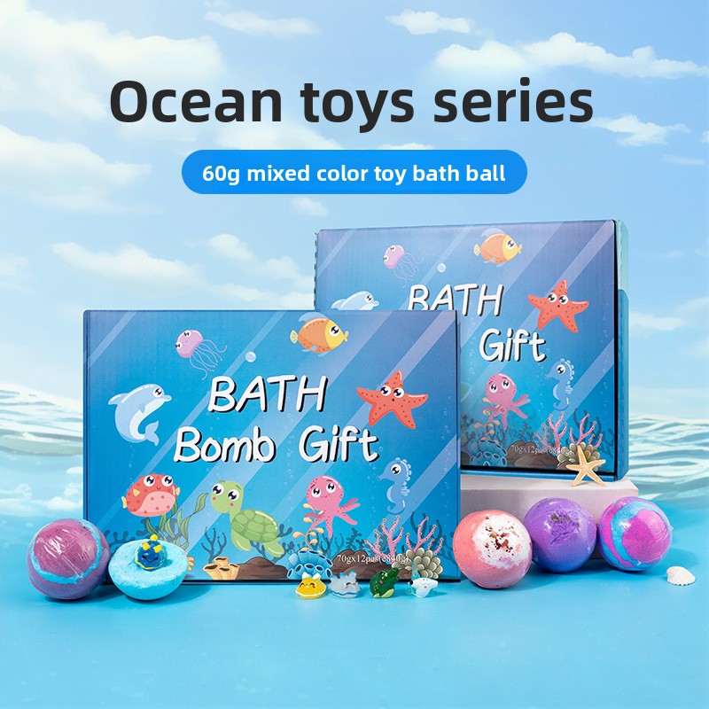 Scented Bath Salt Ball Gift Set