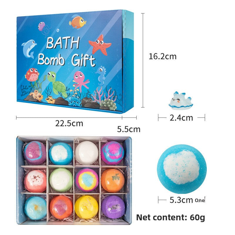 Scented Bath Salt Ball Gift Set