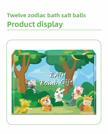 Scented Bath Salt Balls with Sea Salt