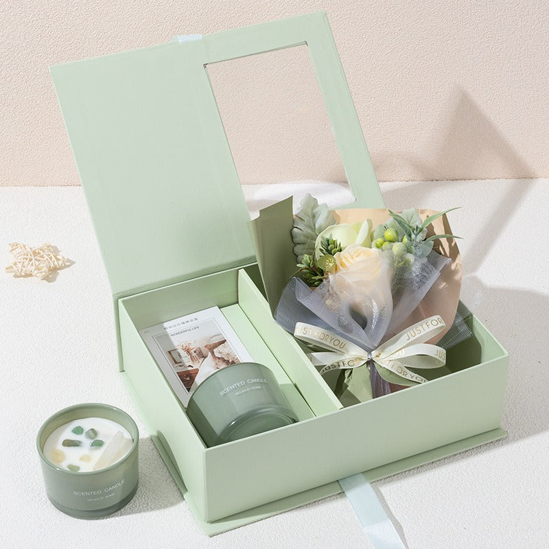 Scented candle bouquet