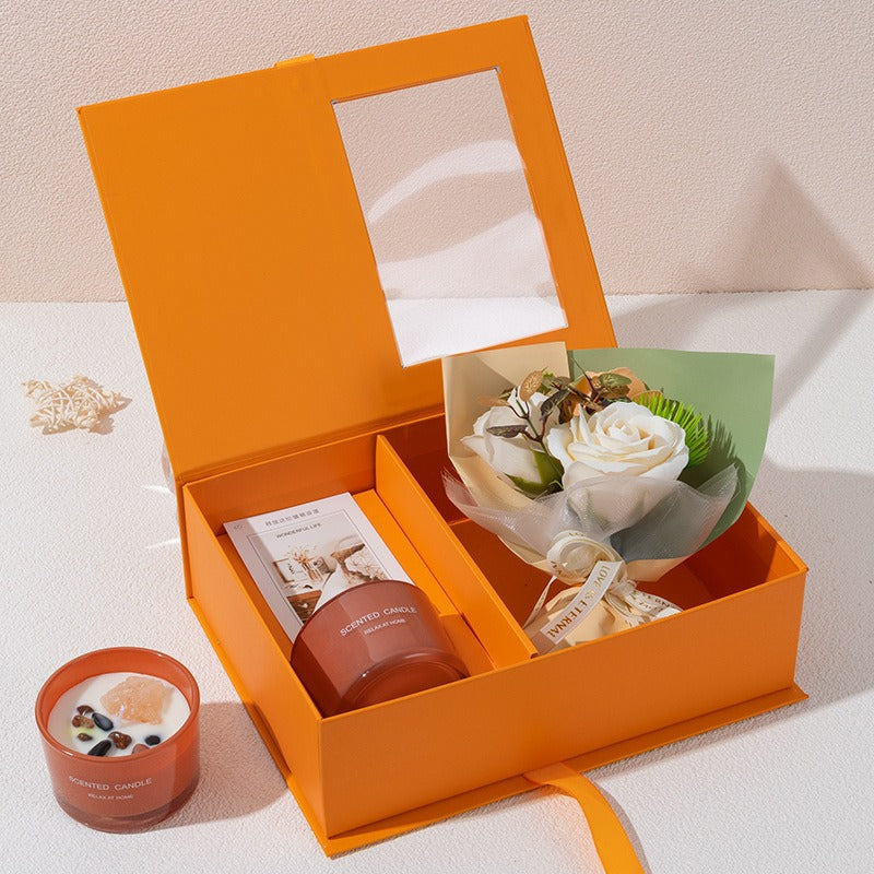 Scented candle bouquet