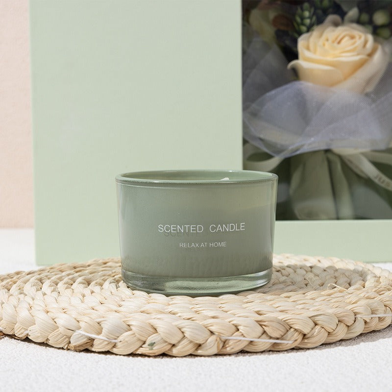 Scented candle bouquet