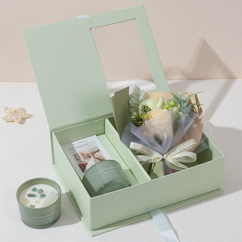 Scented candle bouquet