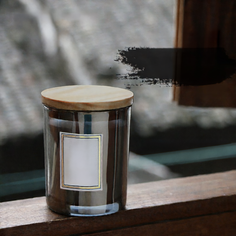 Scented candle fragrance souvenir