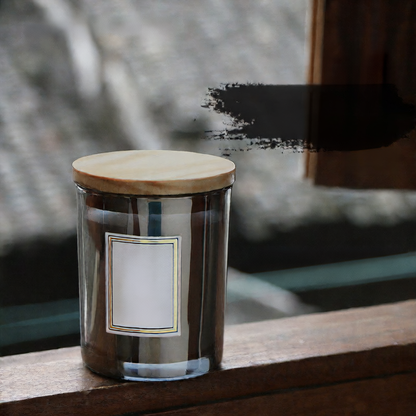 Scented candle fragrance souvenir