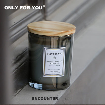 Scented candle fragrance souvenir