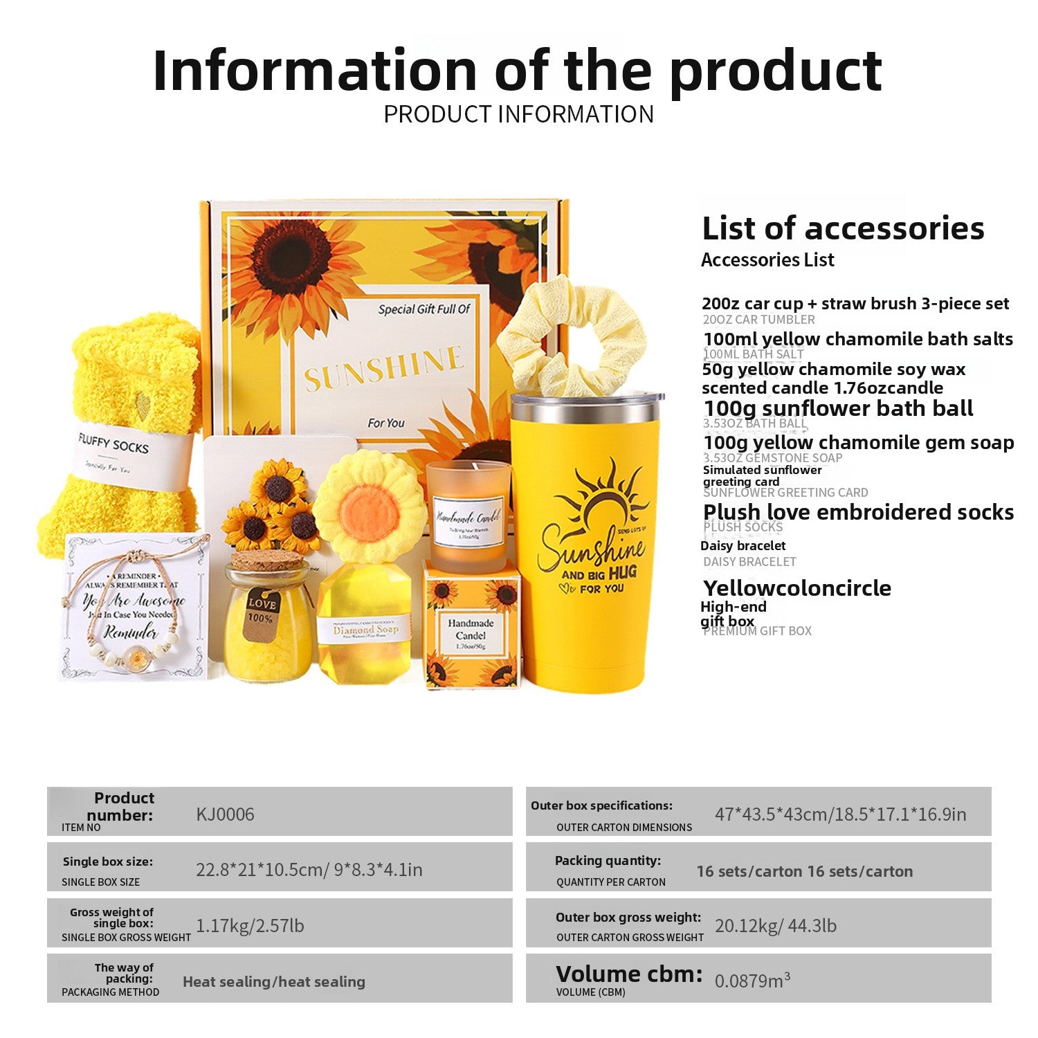Scented candle set