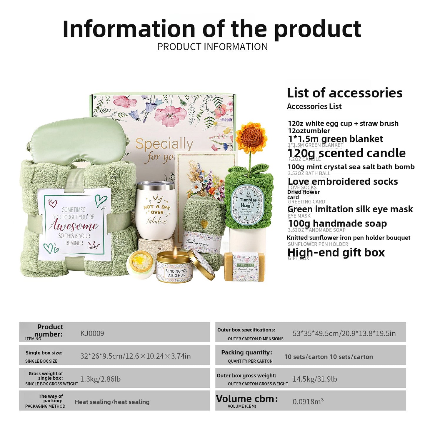 Scented candle set