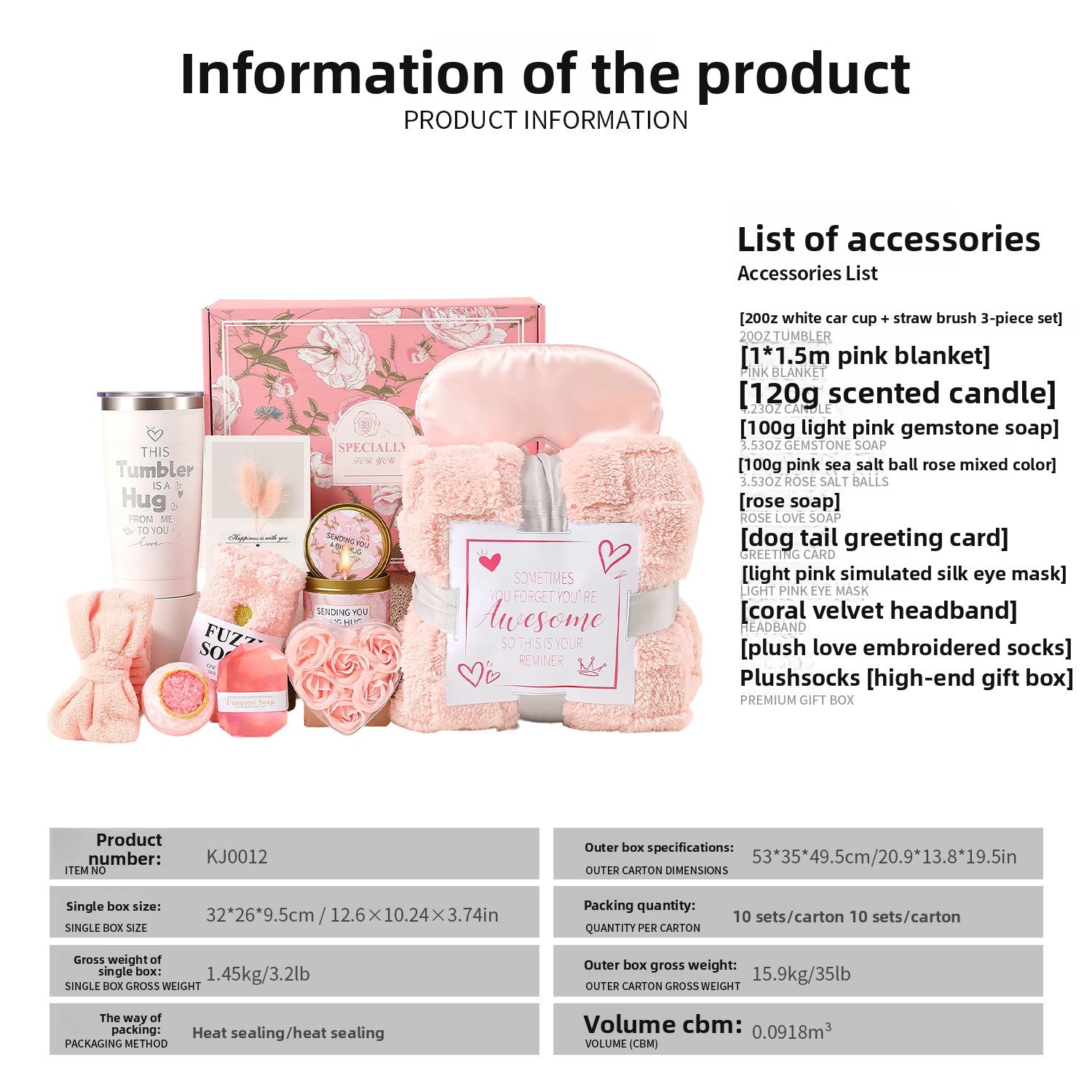 Scented candle set