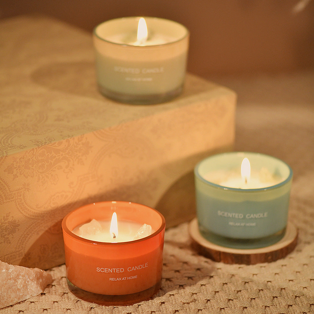 Scented candles for bedroom decoration