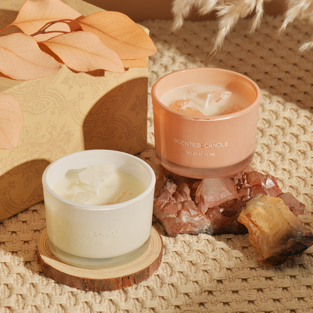 Scented candles for bedroom decoration