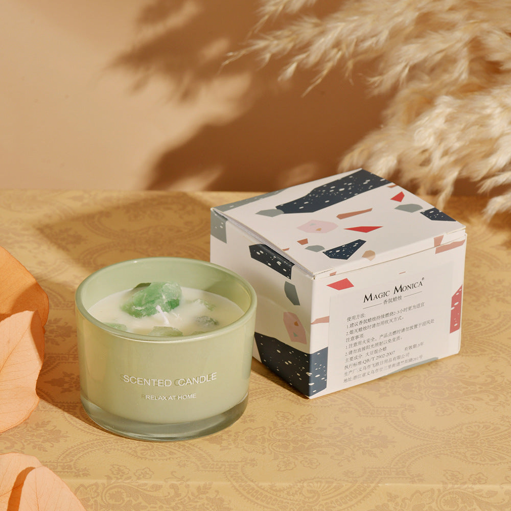 Scented candles for bedroom decoration