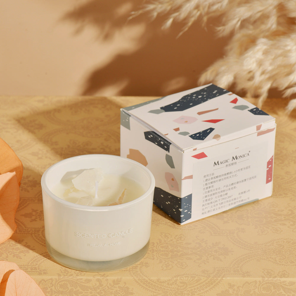 Scented candles for bedroom decoration