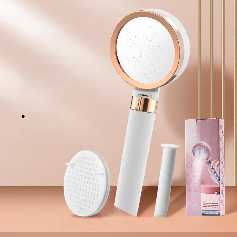 Scented filter shower head for skin care and beauty use