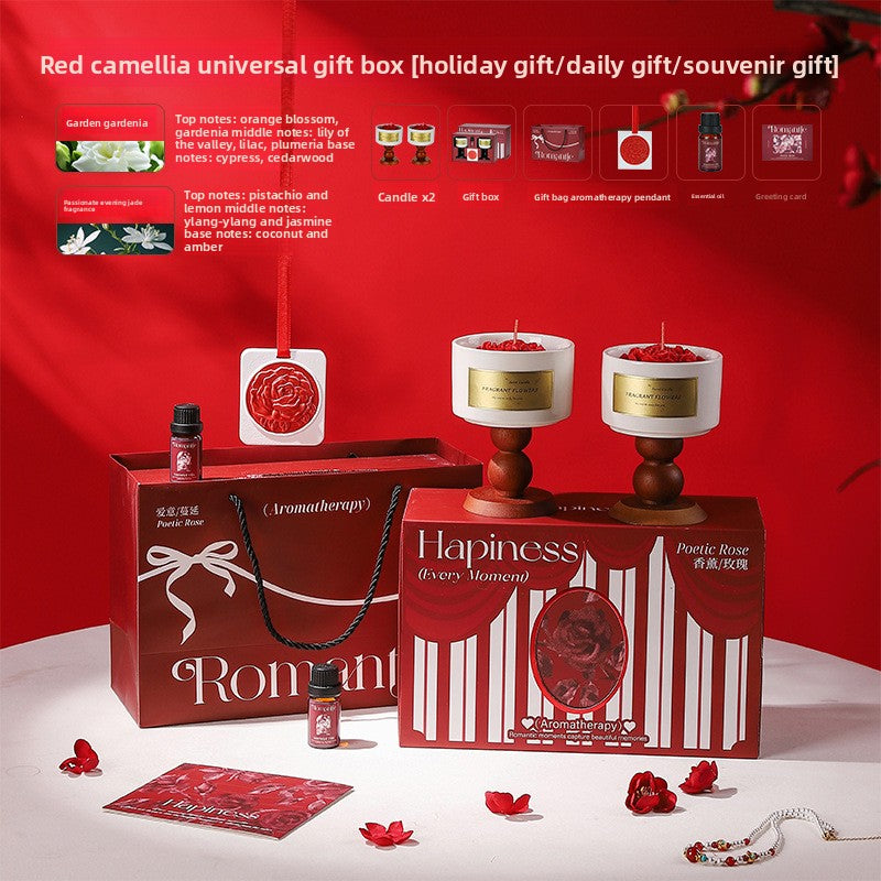 Scented Soy Wax Candle Gift Set