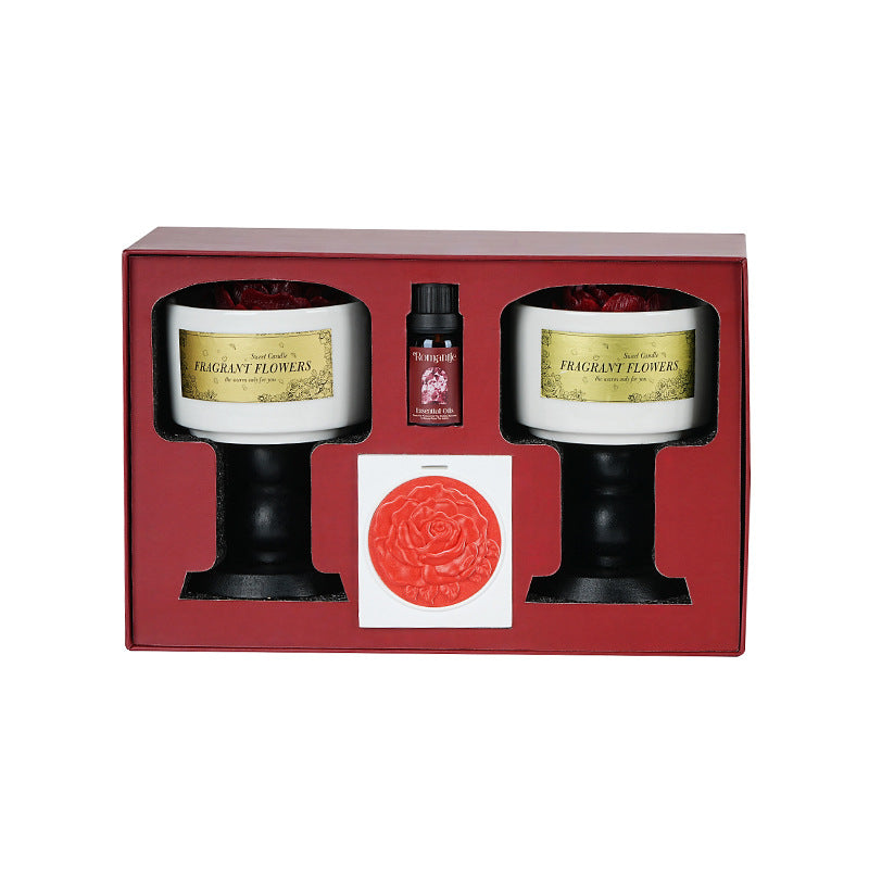 Scented Soy Wax Candle Gift Set