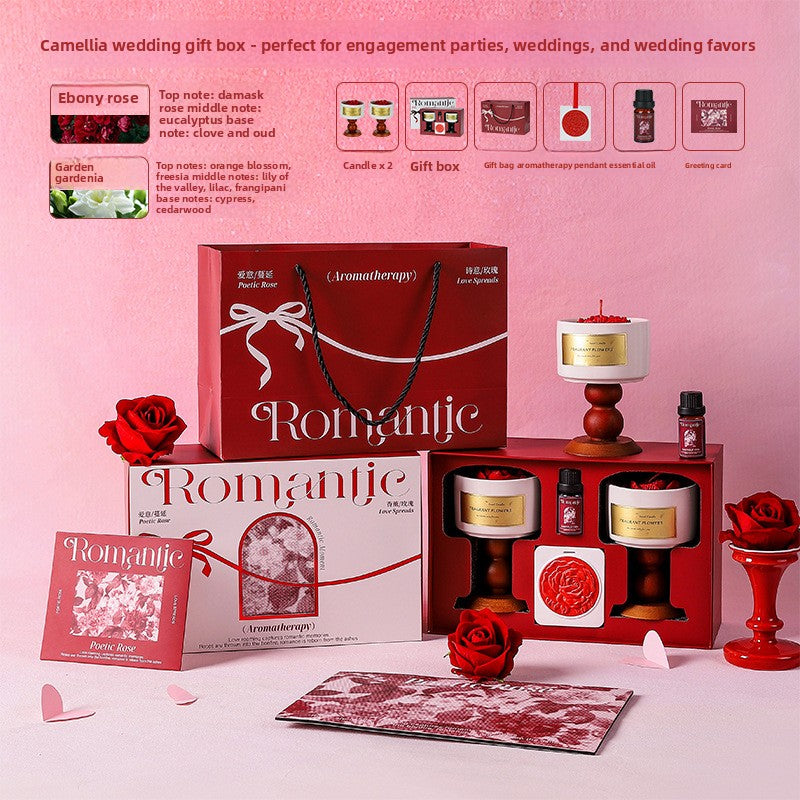Scented Soy Wax Candle Gift Set