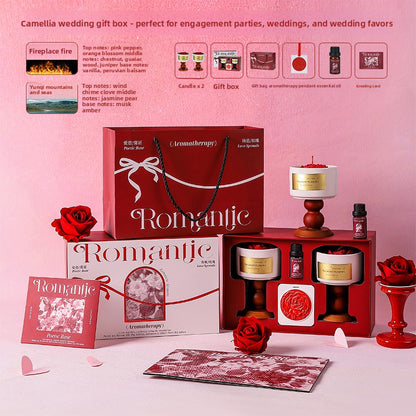 Scented Soy Wax Candle Gift Set