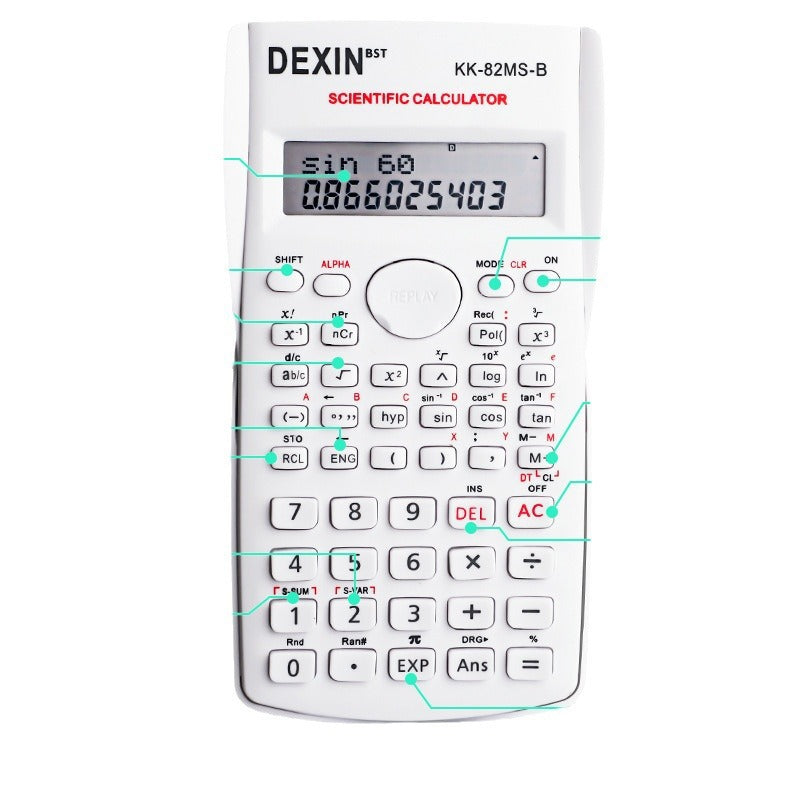 Scientific Function Calculator with 240 Operations