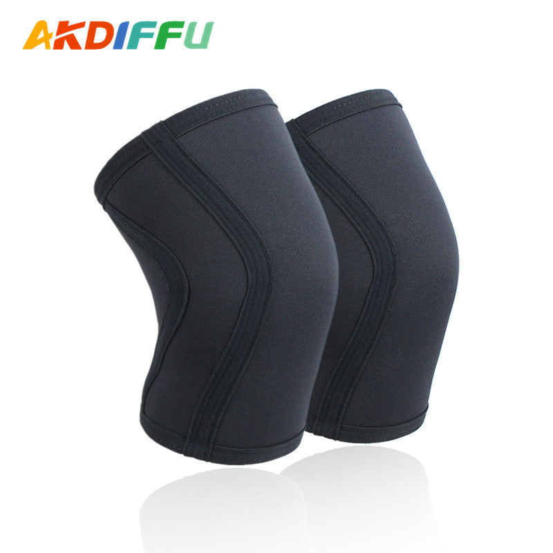Scr Diving Material 7mm Hercules Knee Pads for Squatting and Weightlifting, Neoprene Shock-Absorbing and Non-Slip