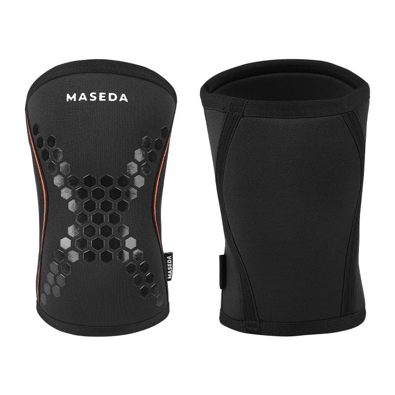 Scr Diving Material 7mm Hercules Knee Pads for Squatting and Weightlifting, Neoprene Shock-Absorbing and Non-Slip