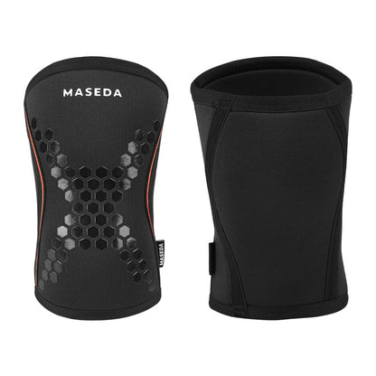 Scr Diving Material 7mm Hercules Knee Pads for Squatting and Weightlifting, Neoprene Shock-Absorbing and Non-Slip