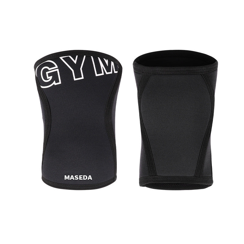 Scr Diving Material 7mm Hercules Knee Pads for Squatting and Weightlifting, Neoprene Shock-Absorbing and Non-Slip