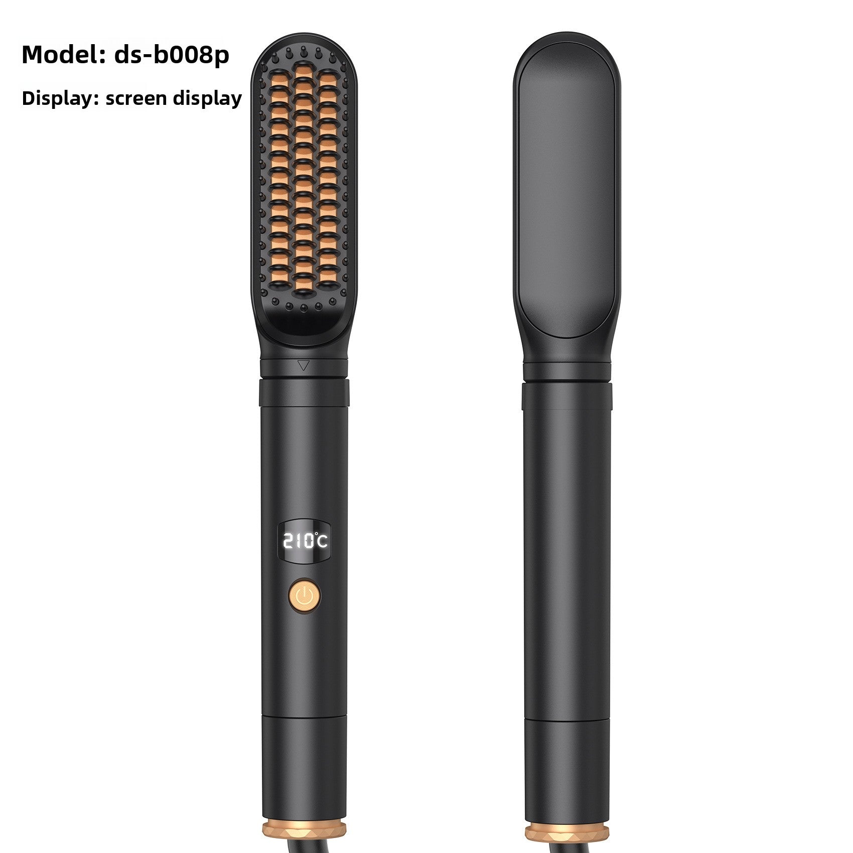 Screen-display multi-functional straightening comb