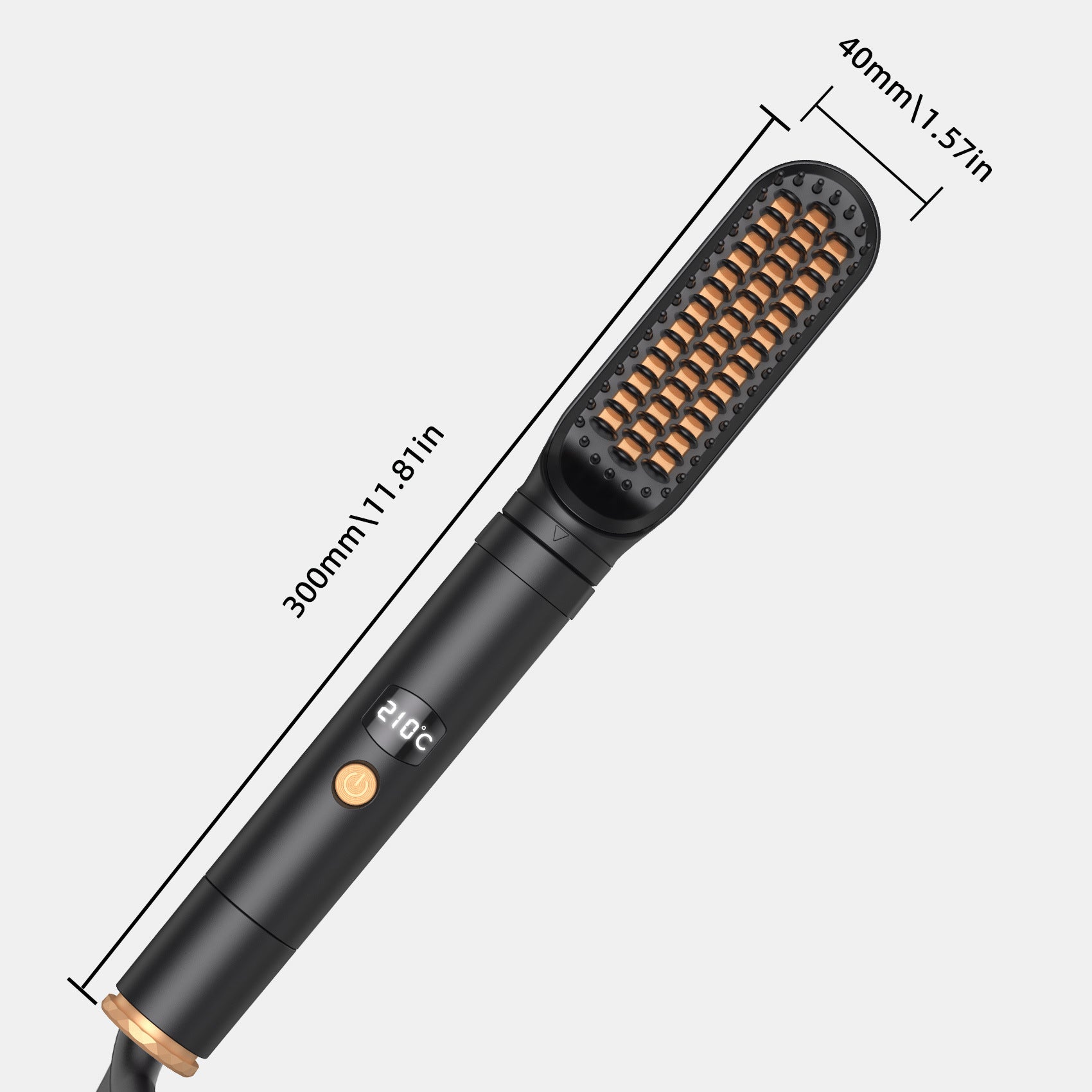 Screen-display multi-functional straightening comb