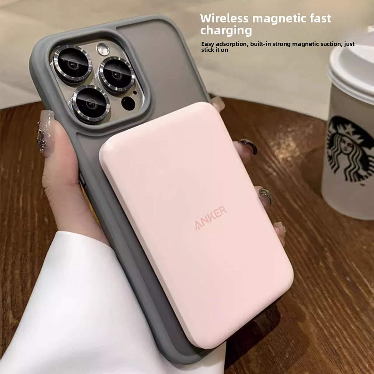 Scrub Skin Sense Magnetic Bracket Phone Case with Lens Film