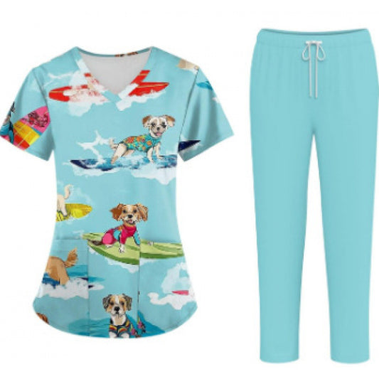 Scrub Suit Set for Medical Professionals