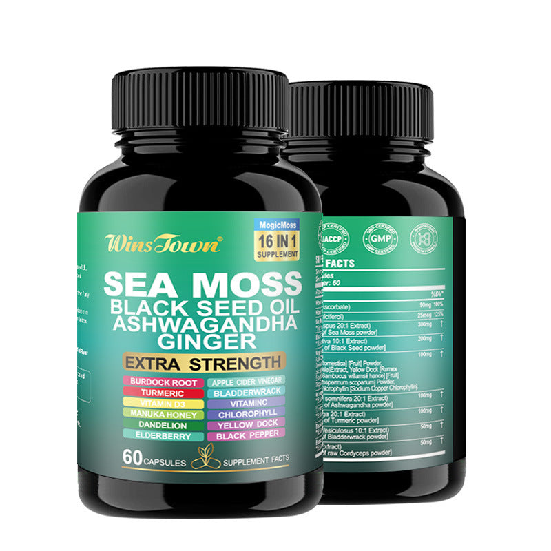 Sea Moss Dietary Supplement Capsules