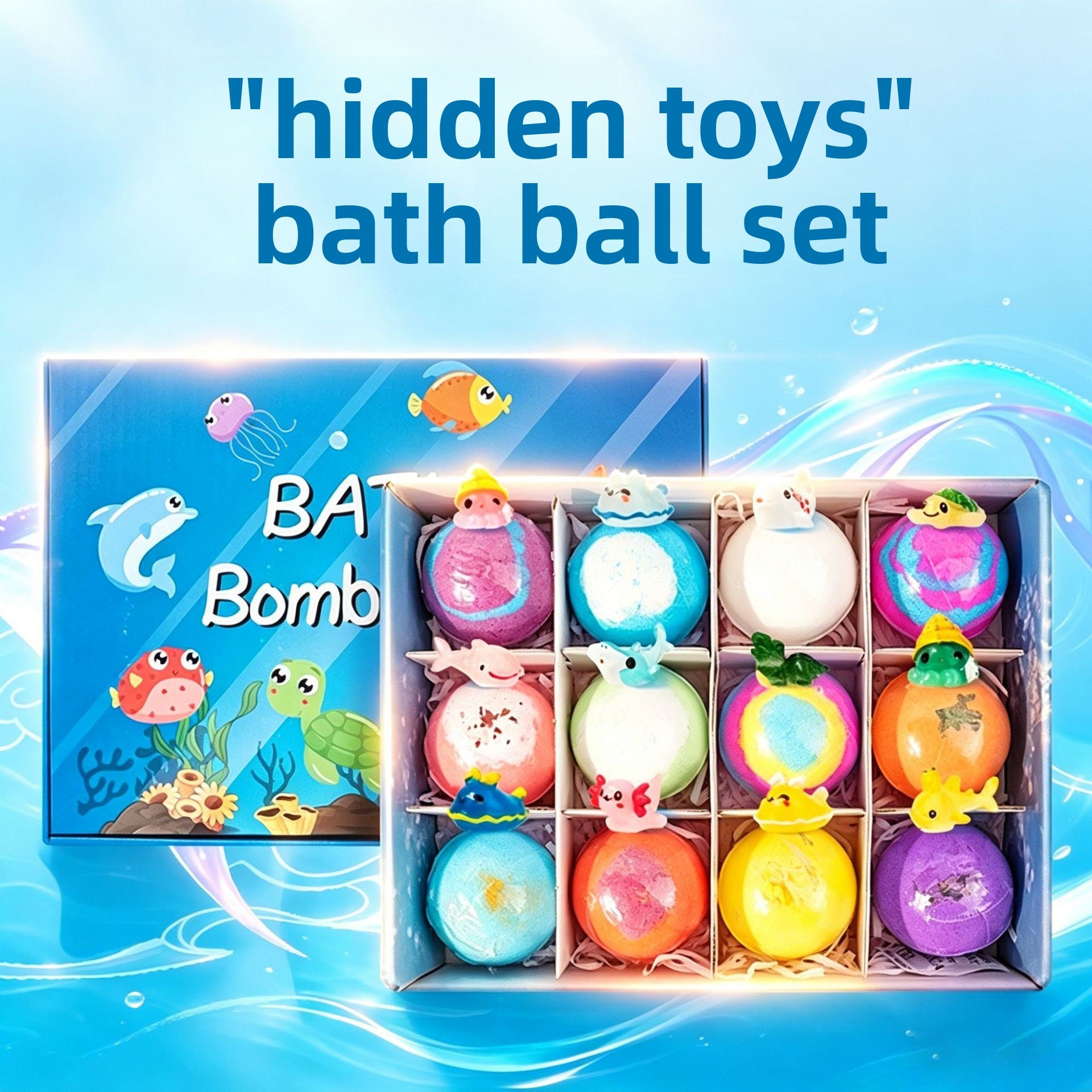 Sea salt bath bomb