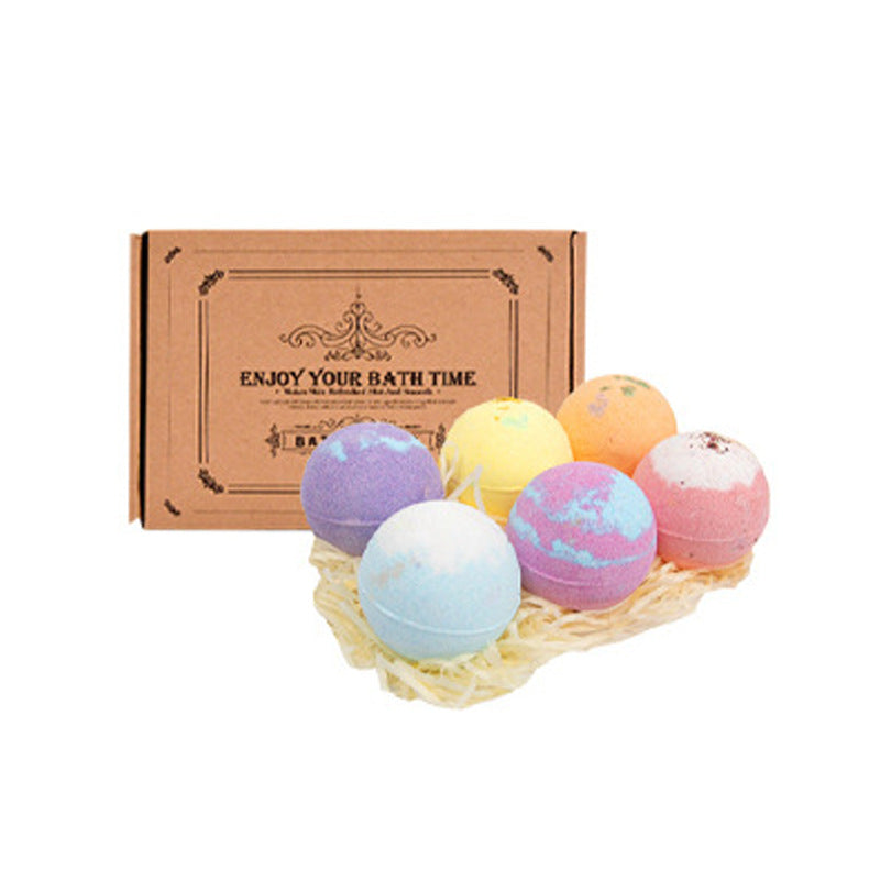 Sea salt bath bomb