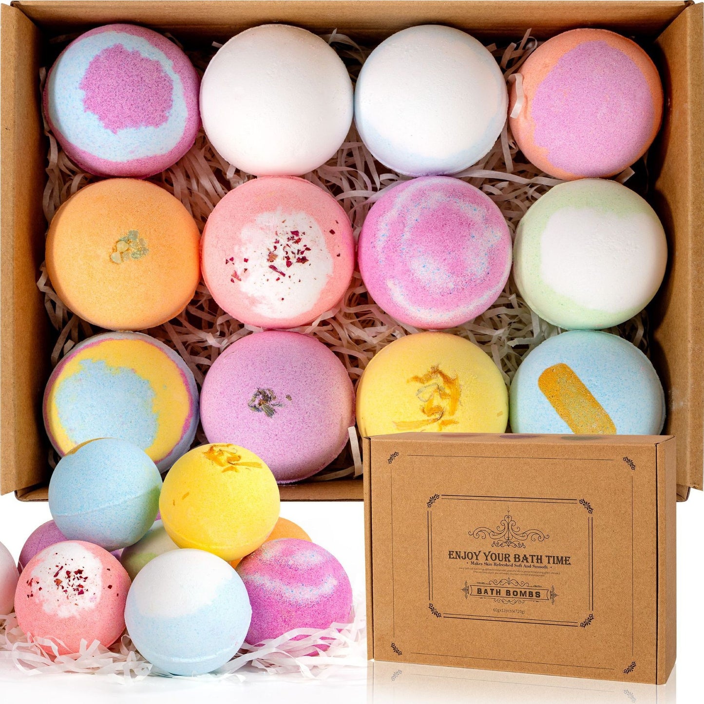 Sea salt bath bomb