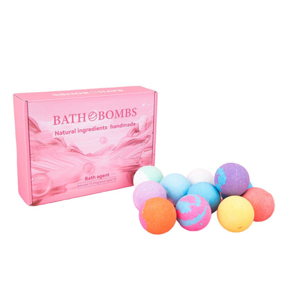 Sea salt bath bomb