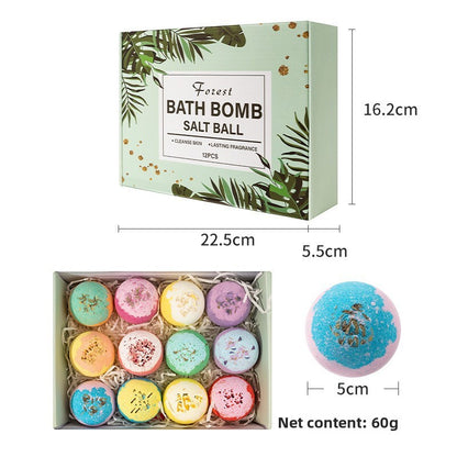 Sea salt bath bomb