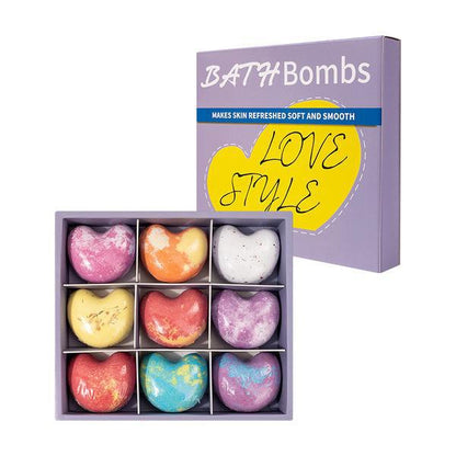 Sea salt bath bomb