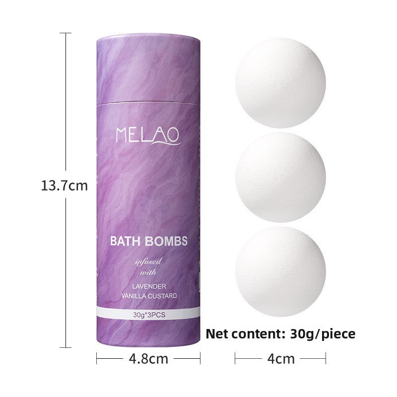 Sea salt bath bomb